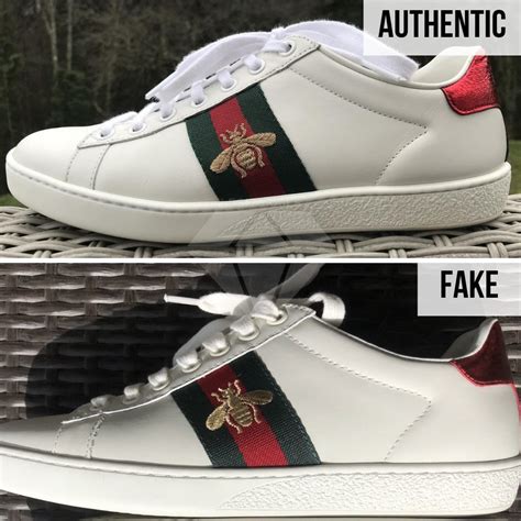 real gucci sneakers vs fake|gucci knockoff sneakers.